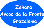Zahara, Arcos de la Frontera, Grazalema in Andalusien Zahara, Arcos de la Frontera, Grazalema in Andalusien