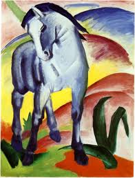 Franz Marc , Blaues Pferd